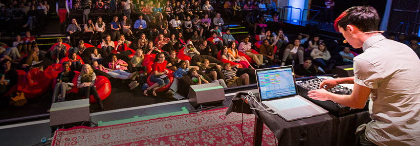 TEDYouth stage and audience